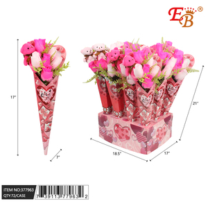 17 \ "Set regalo festa della mamma con orso e rosa 72/6/12 pz/CS - Product Image 1