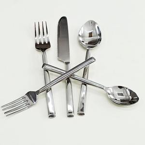 Conjunto de cubertería de acero inoxidable con diseño moderno, conjunto de cubertería de alta calidad con logotipo personalizado de fábrica - Product Image 4