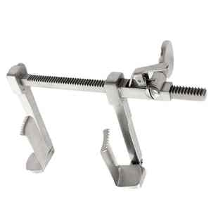 Juego de retractor manual Premium de Caronia Surgical con cuchillas de acero inoxidable de dos pines de 170mm Base de instrumentos quirúrgicos - Product Image 2