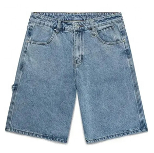 Shorts de Mezclilla para Hombre, Estilo Urbano, Verano, Casual, Transpirable, Ecológico, Ligero, Cómodo, Fácil Movilidad, para Exteriores - Product Image 5