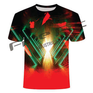 Wholesale Unisex Stylish Gorgeous 3D Printed <b>Black</b> Tee Shirts Short Sleeve Graphic T-Shirts <b>Tops</b> Tees for Men Men T-Shirt - Product Image 6