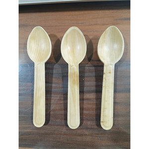 Couverts jetables en feuille de palmier biodégradables écologiques de haute qualité Vaisselle compostable pour les desserts, les fêtes et les mariages - Product Image 6