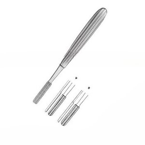 Instruments chirurgicaux rhinologiques manuels en acier inoxydable de qualité supérieure, Rasp nasal Maltz 17 cm avec logo personnalisé - Product Image 5