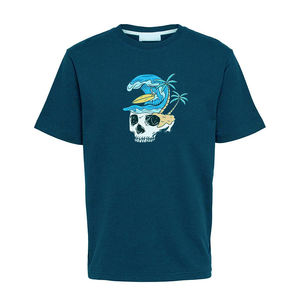 Camisetas DTF Personalizadas de Alta Calidad para Hombre, Estilo Hip Hop, Cuello Redondo, Manga Corta, Venta al Por Mayor - Product Image 4