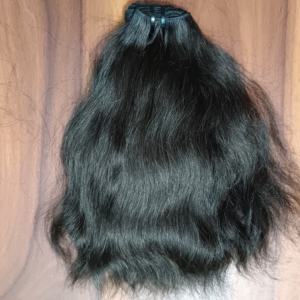 Extensiones de cabello humano crudo indio de un solo donante estilo de onda de agua suelta de tramas de genio de onda profunda de templo - Product Image 4