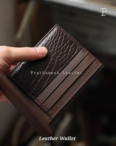 Two-Tone Leather <b>Wallet</b> for Men Secure Wholesale Price Classic Handcrafted <b>Wallets</b> Business Stylish Amazing Leather Mens <b>Wallet</b> - Product Image 3