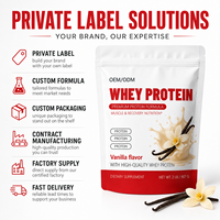 Protéine en poudre de qualité supérieure pour adultes, marque privée, pour entraînement en salle de sport, haute solubilité, multi-sources, soutien nutritionnel quotidien, 20-29g de protéines