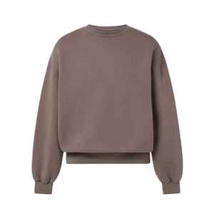 Sweat-shirt à logo personnalisé OEM, broderie, 100% coton, molleton, col rond, pull, lavage à l'acide, sweat-shirt surdimensionné, sweat-shirt unisexe pour hommes - Product Image 6