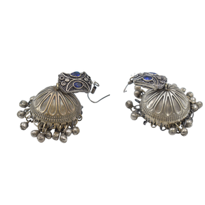 Material de latón, joyería de moda, cuentas de piedra preciosa, pendiente Jhumka para niñas y mujeres - Product Image 4