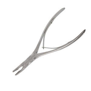 Rongeur Marquardt de Alta Calidad, 8 Pulgadas, 3 mm, Ligeramente Curvado, Doble Acción, Acero Inoxidable, Instrumento Quirúrgico Ortopédico para Cortar Huesos - Product Image 4