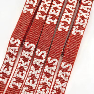 Texas perlé sac à main sangle à la main perlé sac sangle clair sac sangle Texas sac accessoire idée cadeau - Product Image 1