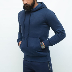 Sweat-shirt à capuche d'hiver français de haute qualité en molleton épais polyester/coton, personnalisable avec logo, en tissu éponge respirant pour homme - Product Image 6