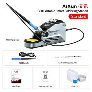 Aixun T380 Di Động Thông Minh Hàn Trạm 80W Tương Thích Vớ<span class=keywords><strong>i</strong></span> T210/T115 Xử Lý 1 Giây Sưở<span class=keywords><strong>i</strong></span> Ấm Nhanh Chóng Hàn Trạm Làm Việc - Product Image 6