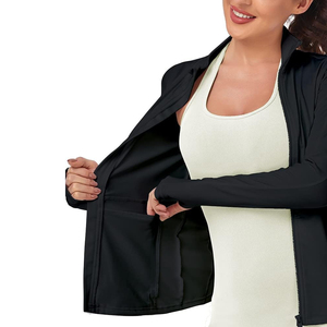 Top Trending <b>Yoga</b> <b>Jacket</b> for Women's OEM New Arrival Windproof Breathable Eco-Friendly Gym Wear Casual Custom Logo - Product Image 6
