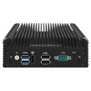 Mini PC Industrial sin Ventilador Intel Celeron J4125, DDR4 16GB, 4 LAN, GPIO, COM, SATA, mSATA, Computadora Integrada - Product Image 2