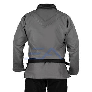 Servicio OEM, Venta Caliente, Trajes de Jiu Jitsu de Alta Calidad, Transpirables, de Algodón, Manga Larga, con Logotipo Frontal, Conjuntos de Artes Marciales para Hombre, Venta al Por Mayor - Product Image 4