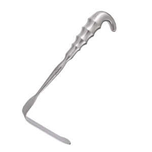 Retractor Simon de Alta Calidad, 155x27mm/155x22mm, Acero Inoxidable, 28cm de Longitud, Instrumentos Quirúrgicos Manuales - Product Image 4