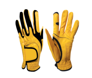 Guante de golf transpirable de primera calidad para hombres/mujeres de alta calidad personalizable PU/cuero sintético Spandex Cabretta para deportes al aire libre - Product Image 1