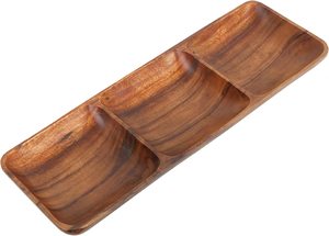 Nouveau bol de service en bois imprimé d'émail fabricant nouveau Design bol de service en bois de mangue imprimé personnalisé meilleure qualité - Product Image 4