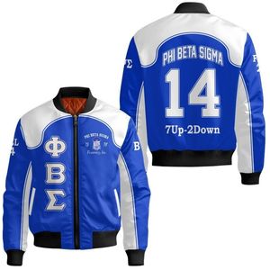 Veste en satin Phi Beta Sigma 1914, fraternité grecque, bleu, style universitaire Big Sigma, vêtements personnalisés, vêtements d'extérieur - Product Image 3