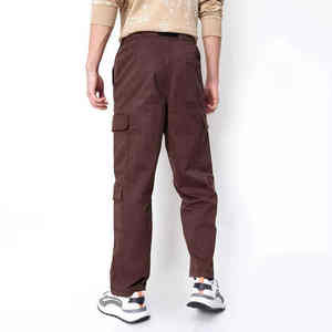 Pantalons cargo décontractés pour hommes en gros, 100% coton, séchage rapide, légers, pantalons d'extérieur, taille haute, coupe droite - Product Image 2