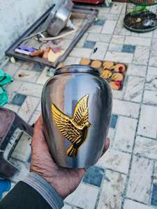 Urnes funéraires pour adultes en aluminium de style américain de haute qualité, capacité de 220 pouces cubes, finition artisanale pour les cendres à bas prix - Product Image 4