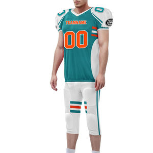 Uniformes de Fútbol Americano Sublimados para Hombre, Precio Económico al por Mayor, Jersey de EE. UU., Uniforme de Fútbol Americano para Todos los Equipos, Club Juvenil, Compresión, Alta Calidad, Envío - Product Image 3