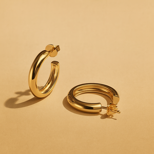 14k Gold Rhodium Plated <b>Pearl</b> Hoop <b>Earrings</b> with <b>Diamond</b> <b>and</b> Zircon Accents - Product Image 5