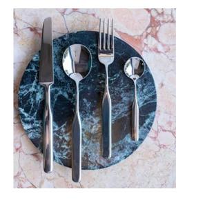 Juego de cubiertos de acero inoxidable para cocina con mango dorado, cuchillo y cuchara, juego de cubiertos metálicos decorativos. - Product Image 5