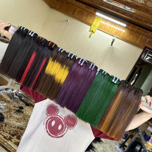 Stock court vietnamien Bundles de cheveux raides Cheveux vietnamiens Meilleur prix abordable en 2025 - Product Image 1