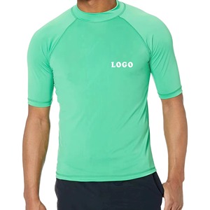 Vente en gros Vêtements de sport coupe ajustée personnalisables Vêtements de sport à compression à manches longues Chemise de luxe à manches courtes pour hommes - Product Image 1