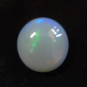 อัญมณีโอปอลสีขาวทรงรีจากชาวเอธิโอเปียธรรมชาติขนาด15.5x15มม. 6.15กก. อัญมณีโอปอลแท้สีขาวแบบหลวมเครื่องประดับหินโอปอลสีขาวเต็มรูปแบบ - Product Image 4