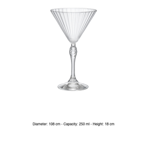 Copa de Vino Bormioli Rocco Bowl Martini America 25 cl, Artículos de Bar para Restaurantes, Suministros para Hoteles, Venta al por Mayor - Product Image 3