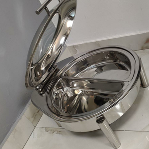 บุฟเฟ่ต์อาหารสแตนเลสสตีลอุ่นอาหารสำหรับโรงแรม - Product Image 1