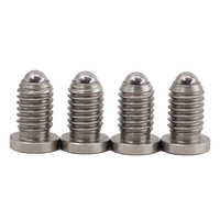 Bille hexagonale en acier inoxydable, tête cylindrique robuste, ressort à bille, poussoir PANQI QT833, service OEM/ODM pour l'industrie lourde