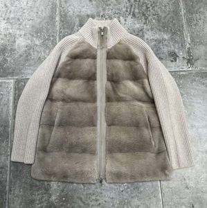 Manteau en fausse fourrure de vison de haute qualité pour femme, luxueux, moelleux, chaud, manches longues, vêtements d'extérieur d'hiver, style élégant et tendance - Product Image 6