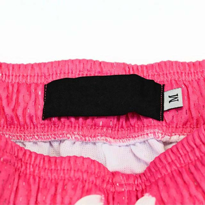 2025 été unisexe hommes Shorts personnalisé éponge française avec poche latérale couleur blanche maille Shorts avec Logo décoration - Product Image 4