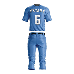 Ensemble d'uniformes de baseball élégants, sublimation, uniformes de baseball bon marché pour femmes et hommes, maillot imprimé par sublimation, coupe ajustée pour joueur - Product Image 5