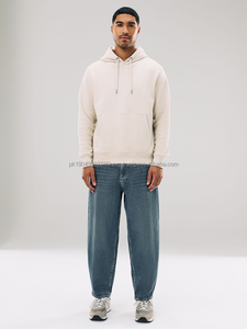 Sweat à capuche en polaire chaud d'hiver surdimensionné pour homme, sweat à capuche décontracté à coupe ample, sweat à capuche streetwear - Product Image 2