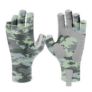 2025 nuevos guantes de pesca inteligentes personalizados Nylon impermeable Unisex todas las estaciones al aire libre y pesca guantes de vela - Product Image 1