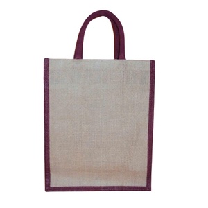 Sac à bouteille en jute bio de haute qualité, personnalisé avec logo imprimé, écologique, réutilisable, design personnalisé, utilisation promotionnelle, mini, best-seller - Product Image 1