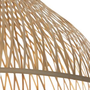 Venta al por mayor pantalla de bambú decorativa moderna granja bambú colgante luz fabricante vietnamita artesanía iluminación - Product Image 5