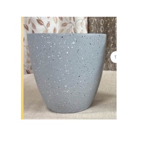 Macetas Cuadradas de Terracota Esmaltada Hechas a Mano con Platillos, Macetas de Arcilla Indias para Plantas de Jardín y Suculentas - Product Image 6