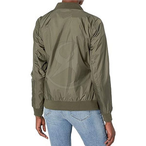 New Winter Style Custom Color <b>Women</b> Slim Fit Breathable Knitted <b>Bomber</b> <b>Jacket</b> Plain Design Made in Pakistan OEM - Product Image 2