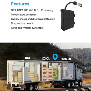 Trailer Tracker 4G Tracking Device IP67 Waterproof Trailer Truck Wired Gps Fleet Management For Car