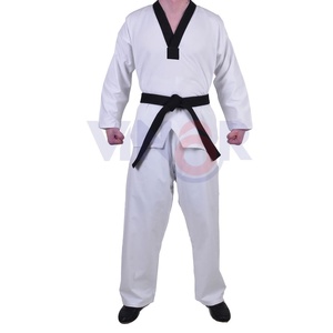 Tenues de Taekwondo de haute qualité, tendance, personnalisées avec logo, couleur personnalisée sur demande, broderie personnalisée, service OEM, ensembles durables - Product Image 3