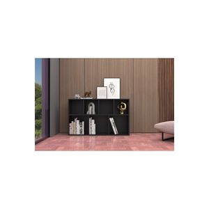 Turkish Manufacturer's Modern Multi-Purpose Twin Bookshelf 18mm Chipboard for Living Room <b>Bookcases</b> & Bookshelves - Product Image 2