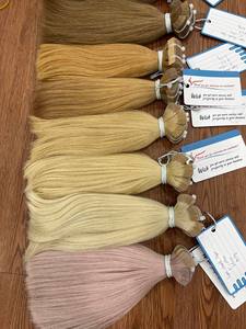 Extensiones de cabello humano Remy virgen con cinta de producto superior con textura larga sin procesar y listo para envío rápido - Product Image 5