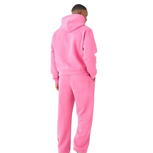 Venta al por mayor de ropa de calle de gran tamaño holgado chándal para hombres conjunto de dos piezas personalizado Sudadera con capucha y Joggers Loose Fit proveedor de moda - Product Image 5