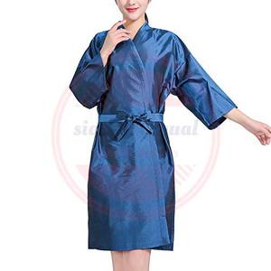 เสื้อคลุมสำหรับร้านทำผมมืออาชีพมีกระเป๋า \ เสื้อคลุมสำหรับตัดผมแบบมีซิป - Product Image 2